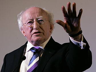 President Higgins travels to L...